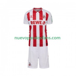 Camiseta de Fútbol FC Köln Niño Casa 2025-2026 Manga Corta