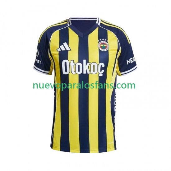 Camiseta de Fútbol Fenerbahce Hombre Casa 2025-2026 Manga Corta