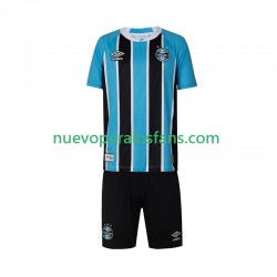 Camiseta de Fútbol Gremio Niño Casa 2025-2026 Manga Corta