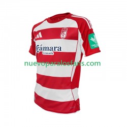 Camiseta de Fútbol Granada Hombre Casa 2025-2026 Manga Corta