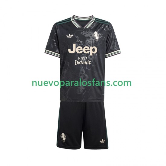 Camiseta de Fútbol Juventus Niño Tercera 2025-2026 Manga Corta