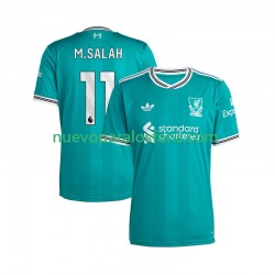 Camiseta de Fútbol Liverpool Mohamed Salah 11 Hombre Tercera 2025-2026 Manga Corta