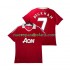 Camiseta de Fútbol Manchester United BECKHAM 7 Retro Hombre Casa 2011 2010 Manga Corta