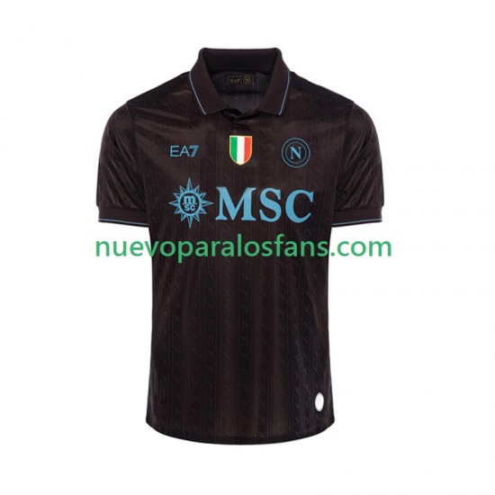 Camiseta de Fútbol Napoli Hombre Tercera 2025-2026 Manga Corta