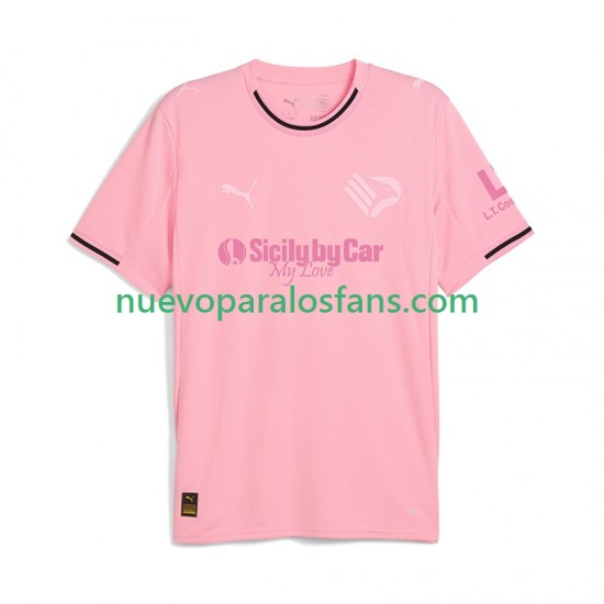 Camiseta de Fútbol Palermo Hombre Casa 2025-2026 Manga Corta
