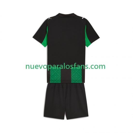 Camiseta de Fútbol RC Lens Niño Exterior 2025-2026 Manga Corta