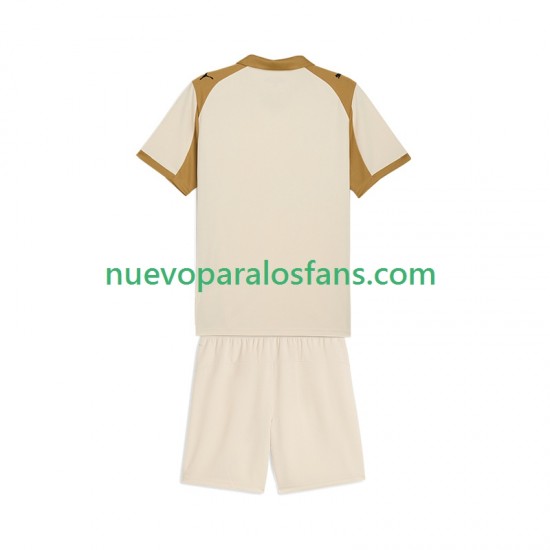 Camiseta de Fútbol RC Lens Niño Tercera 2025-2026 Manga Corta