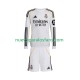 Camiseta de Fútbol Real Madrid Niño Casa 2025-2026 Manga Larga