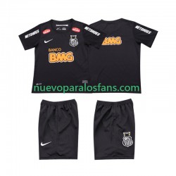 Camiseta de Fútbol Santos Classic 2012 2013 Retro Niño Exterior Manga Corta