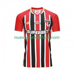 Camiseta de Fútbol Sao Paulo Hombre Exterior 2025-2026 Manga Corta