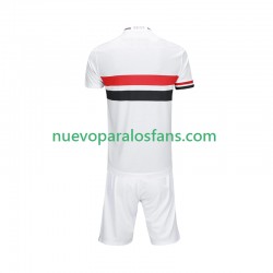 Camiseta de Fútbol Sao Paulo Niño Casa 2025-2026 Manga Corta