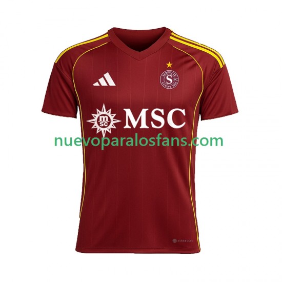 Camiseta de Fútbol Servette FC Hombre Casa 2025-2026 Manga Corta