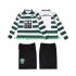 Camiseta de Fútbol Sporting CP 2001 2003 Retro Niño Casa Manga Larga