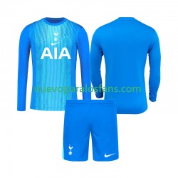Camiseta de Fútbol Tottenham Hotspur Portero Niño Exterior 2025-2026 Manga Larga