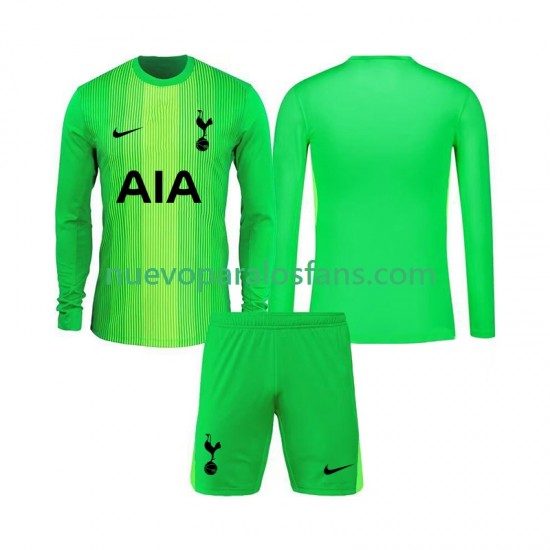 Camiseta de Fútbol Tottenham Hotspur Portero Niño Casa 2025-2026 Manga Larga