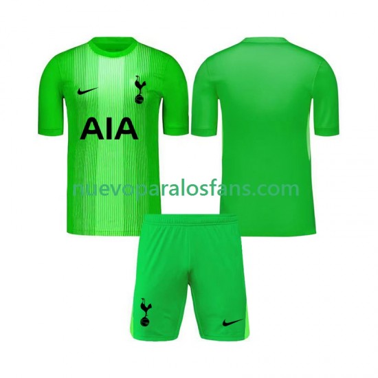 Camiseta de Fútbol Tottenham Hotspur Portero Niño Casa 2025-2026 Manga Corta