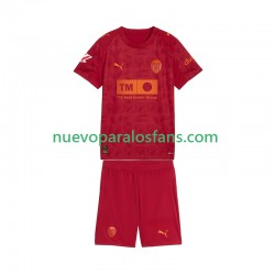 Camiseta de Fútbol Valencia CF Niño Exterior 2025-2026 Manga Corta