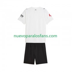 Camiseta de Fútbol Valencia CF Niño Casa 2025-2026 Manga Corta