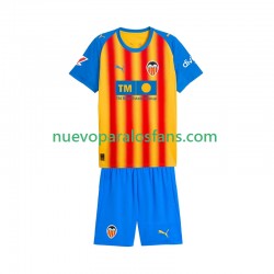 Camiseta de Fútbol Valencia CF Niño Tercera 2025-2026 Manga Corta