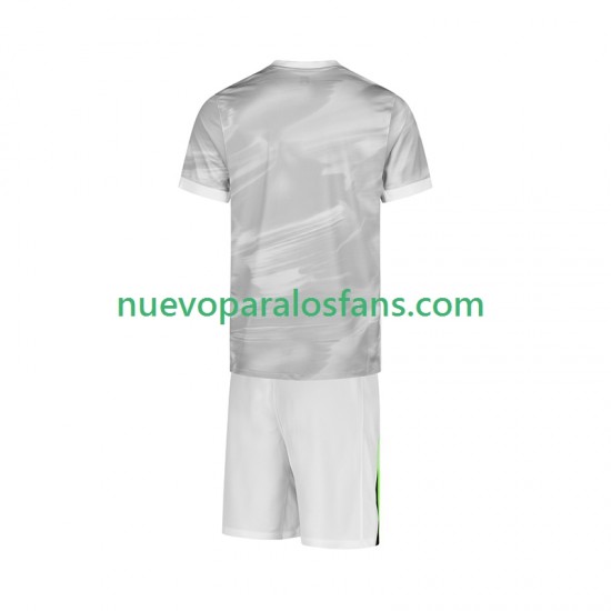 Camiseta de Fútbol VfL Wolfsburg Niño Exterior 2025-2026 Manga Corta