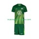 Camiseta de Fútbol VfL Wolfsburg Niño Casa 2025-2026 Manga Corta