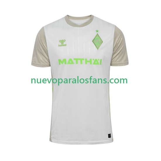 Camiseta de Fútbol Werder Bremen Hombre Exterior 2025-2026 Manga Corta