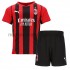 Camiseta de Fútbol AC Milan Niño Casa 2021-2022 Manga Corta
