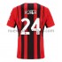 Camiseta de Fútbol AC Milan Simon Kjær 24 Casa 2021-2022 Manga Corta