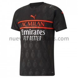 Camiseta de Fútbol AC Milan Tercera 2021-2022 Manga Corta