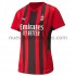 Camiseta de Fútbol AC Milan Mujer Casa 2021-2022 Manga Corta