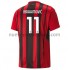 Camiseta de Fútbol AC Milan Zlatan Ibrahimovic 11 Casa 2021-2022 Manga Corta