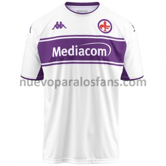 Camiseta de Fútbol ACF Fiorentina Exterior 2021-2022 Manga Corta