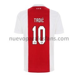 Camiseta de Fútbol AFC Ajax Dusan Tadic 10 Casa 2021-2022 Manga Corta