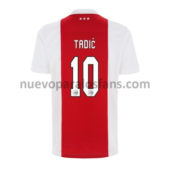 Camiseta de Fútbol AFC Ajax Dusan Tadic 10 Casa 2021-2022 Manga Corta