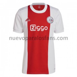 Camiseta de Fútbol AFC Ajax Casa 2021-2022 Manga Corta