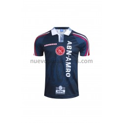 Camiseta de Fútbol AFC Ajax Retro Exterior 1997-1998 Manga Corta