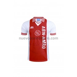 Camiseta de Fútbol AFC Ajax Retro Casa 1994-1995 Manga Corta