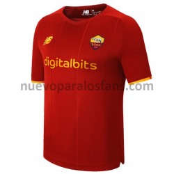 Camiseta de Fútbol AS Roma Casa 2021-2022 Manga Corta