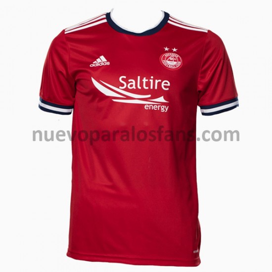 Camiseta de Fútbol Aberdeen Casa 2021-2022 Manga Corta