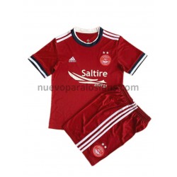 Camiseta de Fútbol Aberdeen Niño Casa 2021-2022 Manga Corta