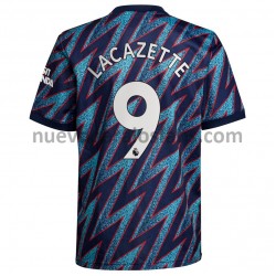 Camiseta de Fútbol Arsenal Alexandre Lacazette 9 Tercera 2021-2022 Manga Corta
