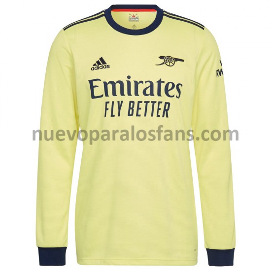 Camiseta de Fútbol Arsenal Exterior 2021-2022 Manga Larga