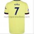 Camiseta de Fútbol Arsenal Bukayo Saka 7 Exterior 2021-2022 Manga Corta