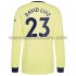 Camiseta de Fútbol Arsenal David Luiz 23 Exterior 2021-2022 Manga Larga