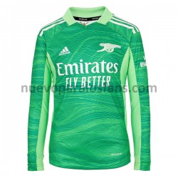 Camiseta de Fútbol Arsenal Portero Casa 2021-2022 Manga Larga
