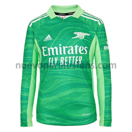 Camiseta de Fútbol Arsenal Portero Casa 2021-2022 Manga Larga