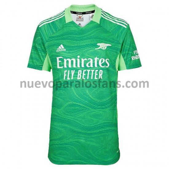 Camiseta de Fútbol Arsenal Portero Casa 2021-2022 Manga Corta