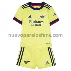 Camiseta de Fútbol Arsenal Niño Exterior 2021-2022 Manga Corta