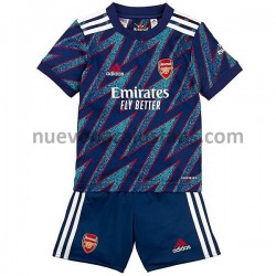 Camiseta de Fútbol Arsenal Niño Tercera 2021-2022 Manga Corta