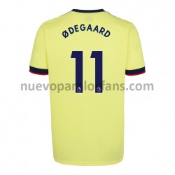 Camiseta de Fútbol Arsenal Martin Odegaard 11 Exterior 2021-2022 Manga Corta